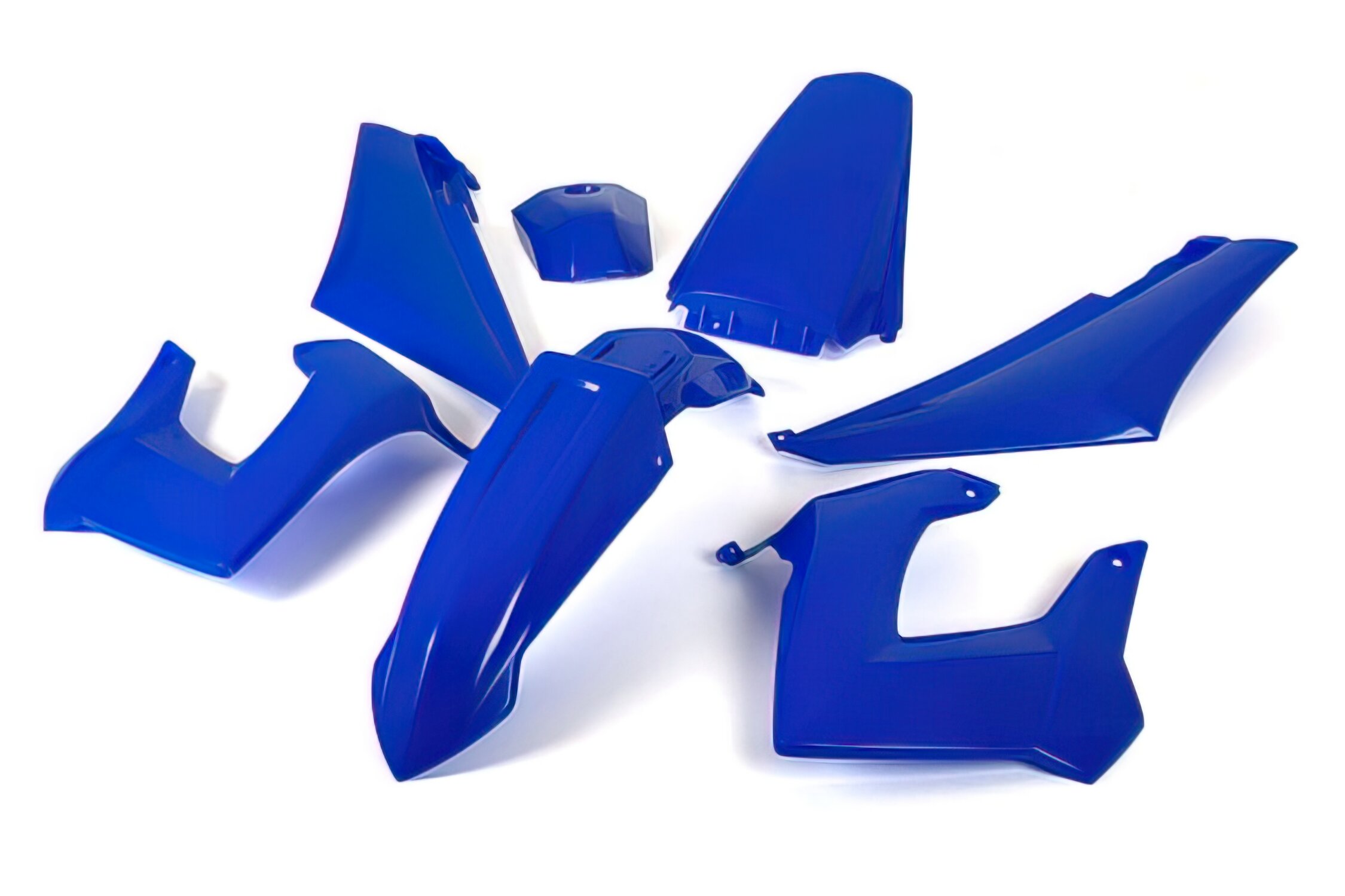Kit carénage Derbi X-treme avant 2011 bleu