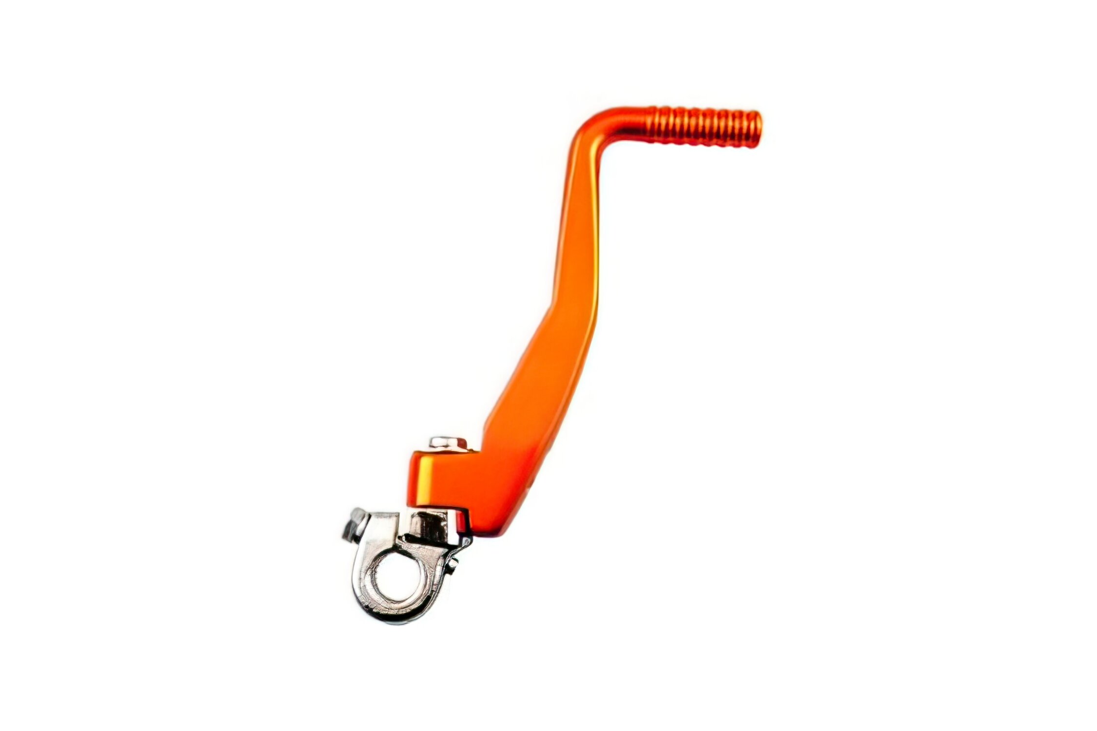 Kick de démarrage Acier / Alu orange Derbi