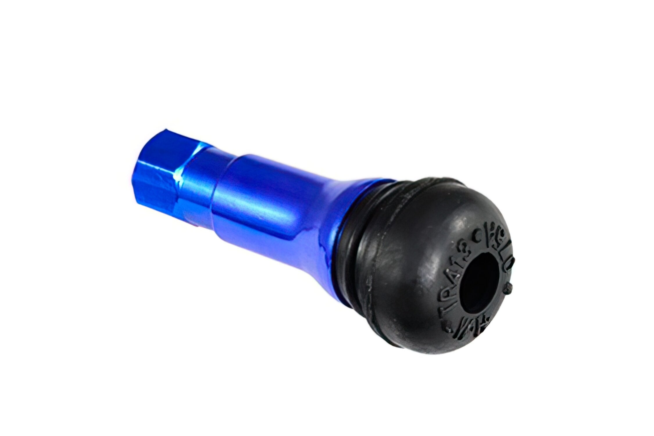 Valve droite alu bleu