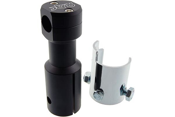 Potence droite noir / matt STR8 Peugeot Speedfight / Trekker / Vivacity