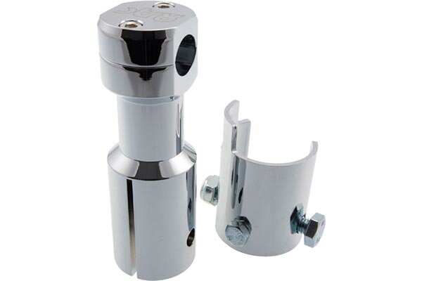 Potence droite STR8 Peugeot Speedfight / Trekker chome
