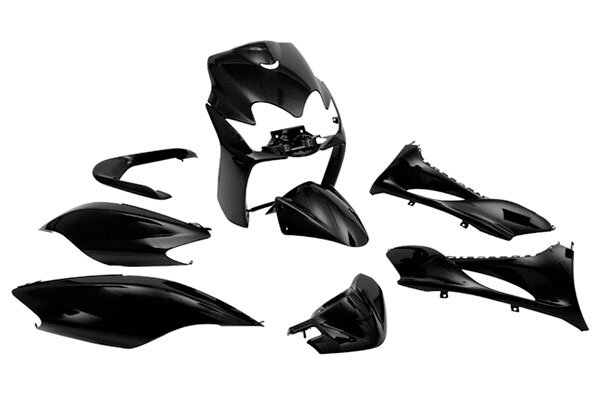 Kit carénage MBK Mach G Noir 9 pièces