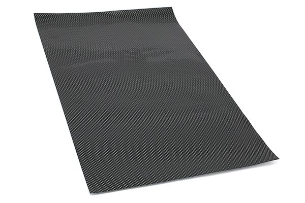 Planche d'autocollant STR8 3D look carbone