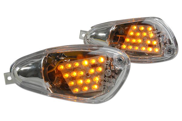 Clignotants avant Led transparent Gilera Runner avant 2003