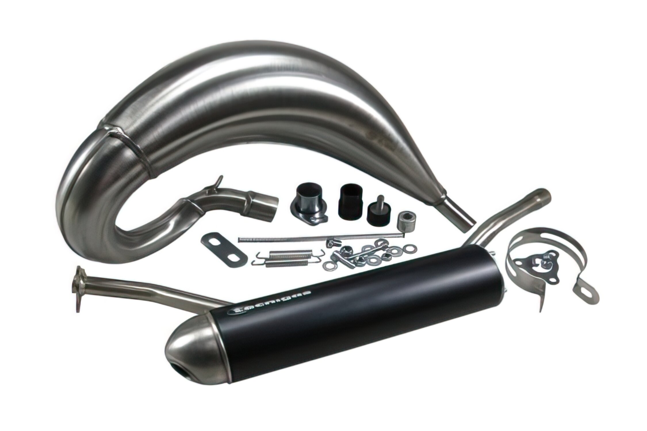 Pot d'échappement Derbi Senda avant 1999 Tecnigas E-NOX Steel