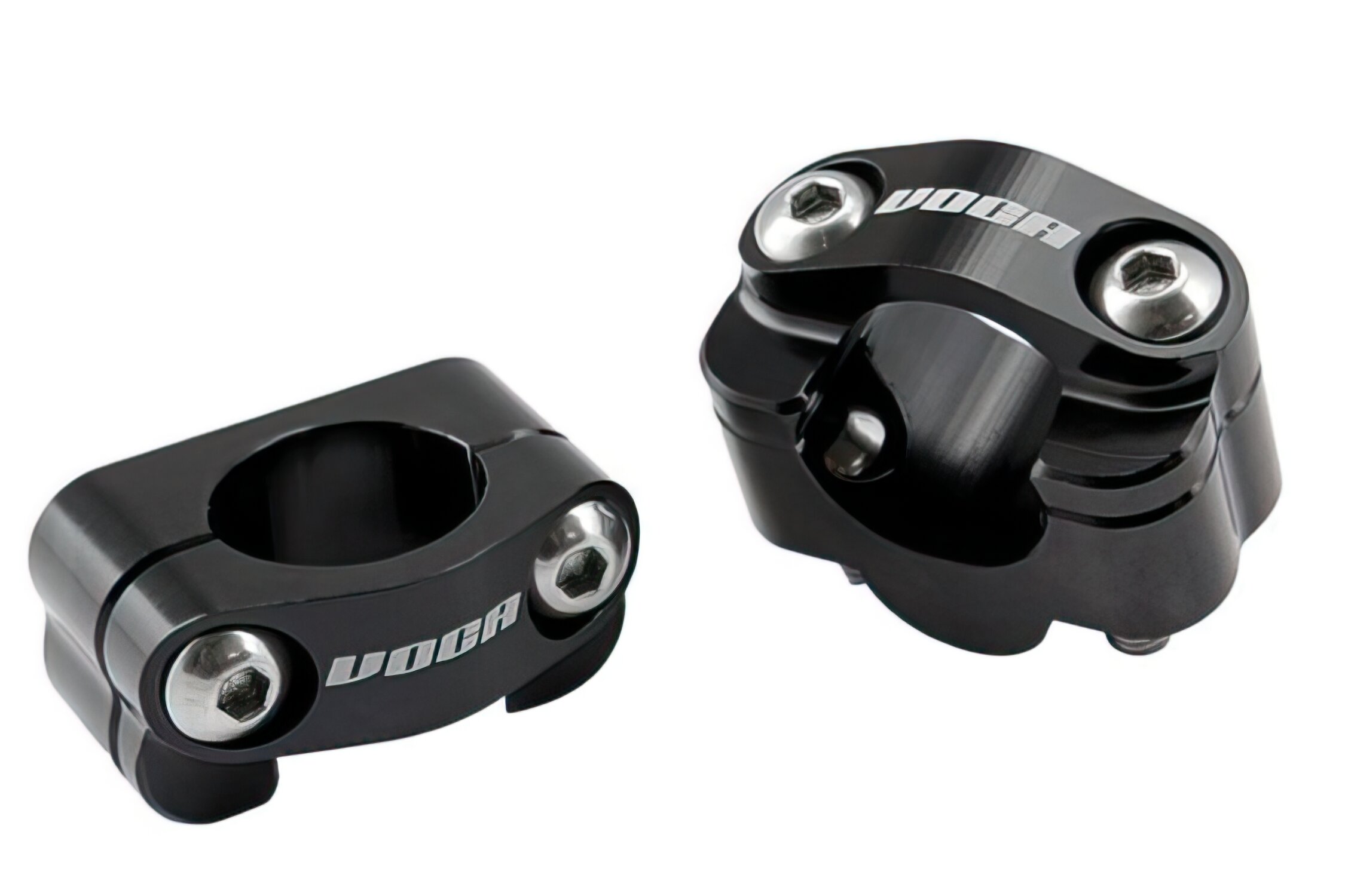 Pontets de guidon 28mm Voca HB28 CNC Noir