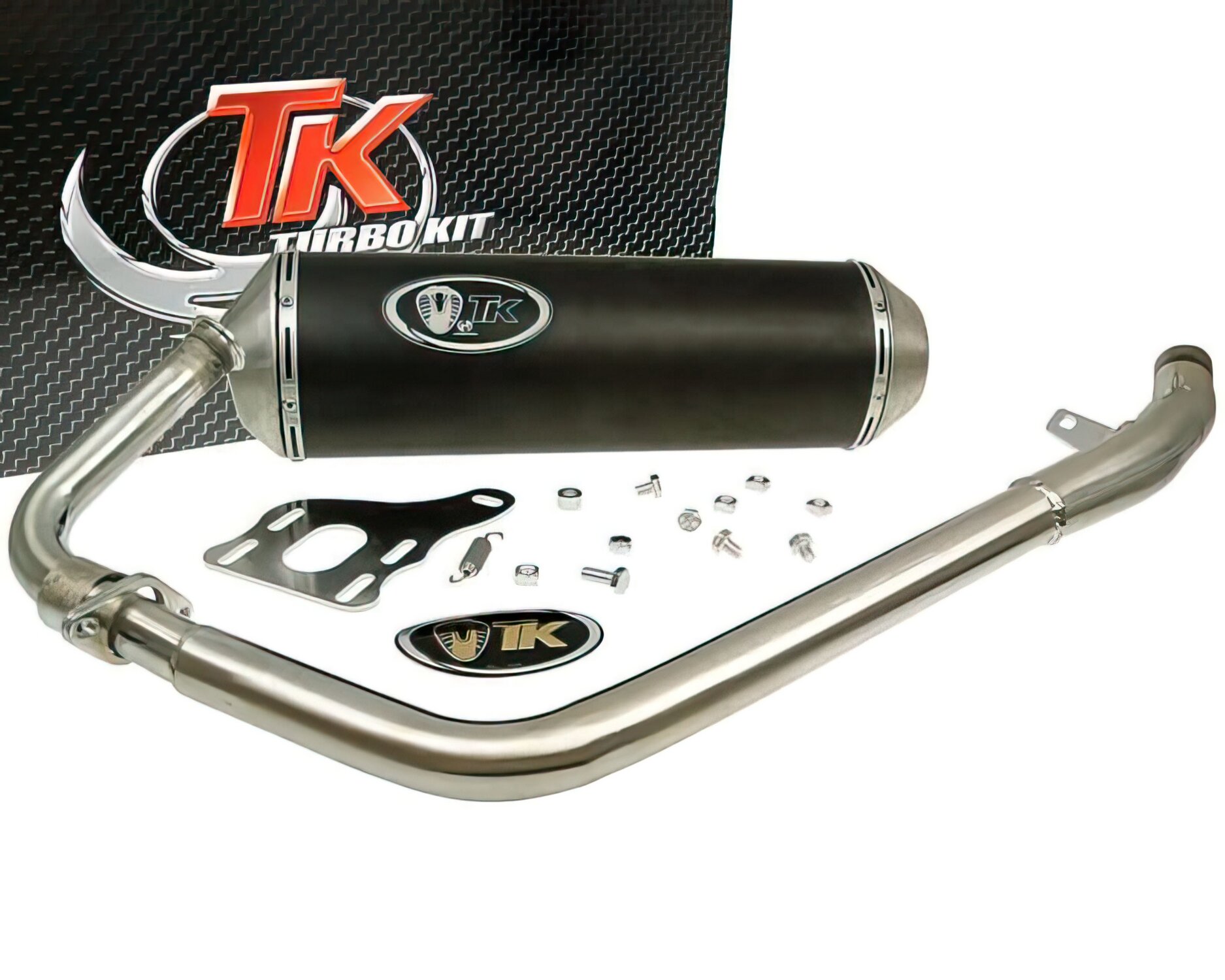 Pot d'échappement Turbo Kit X-Road Kymco Quannon 125cc