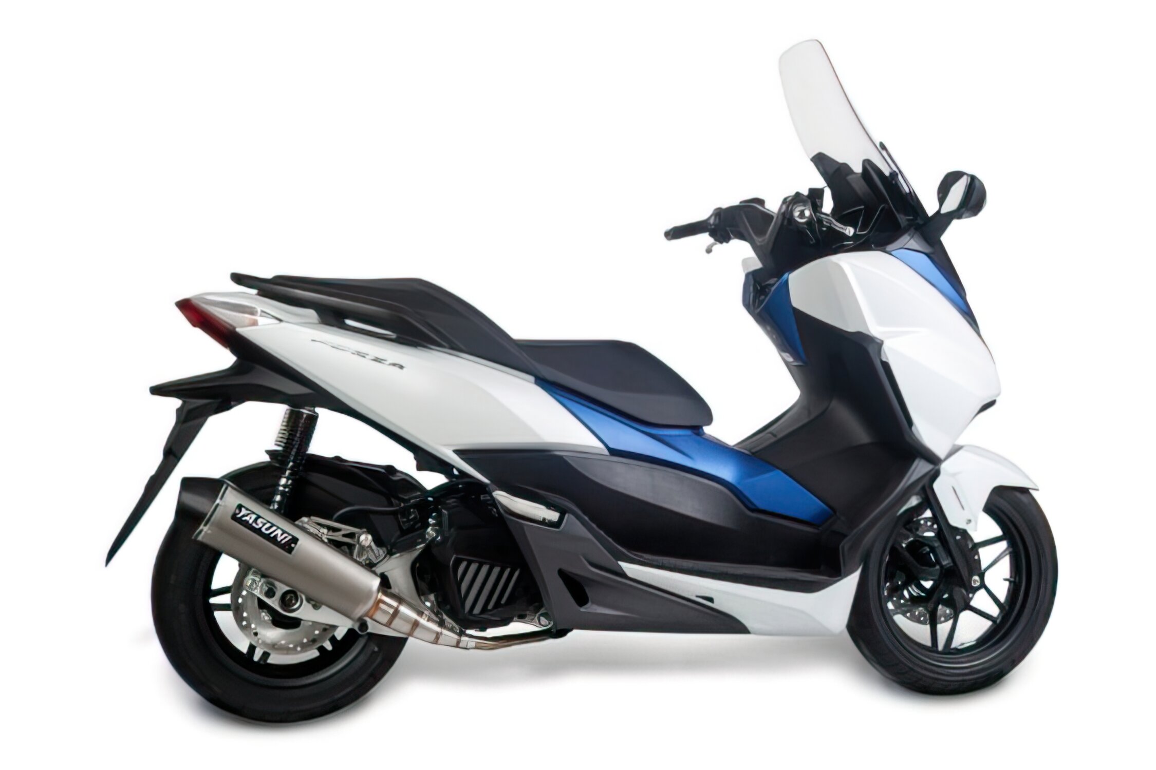 Pot d'échappement Honda Forza 300cc Yasuni 4 Titanium
