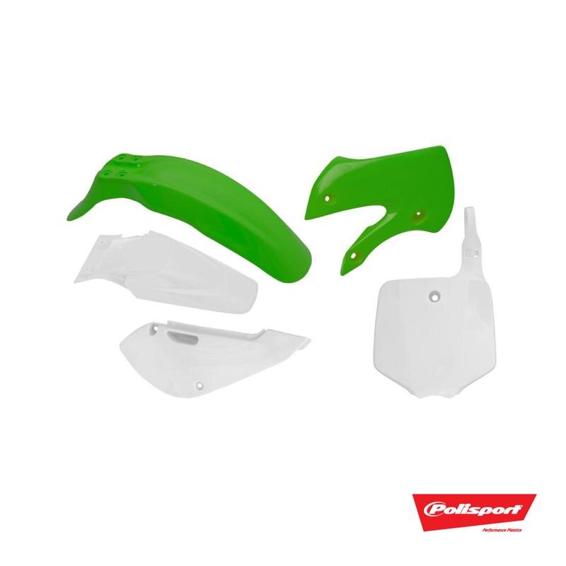Polisport 90923 - Polisport Mx Plastic Replica Kit Per Chi Cerca La Qualità Oem Per Moto Kawasaki In Colore Oem-image