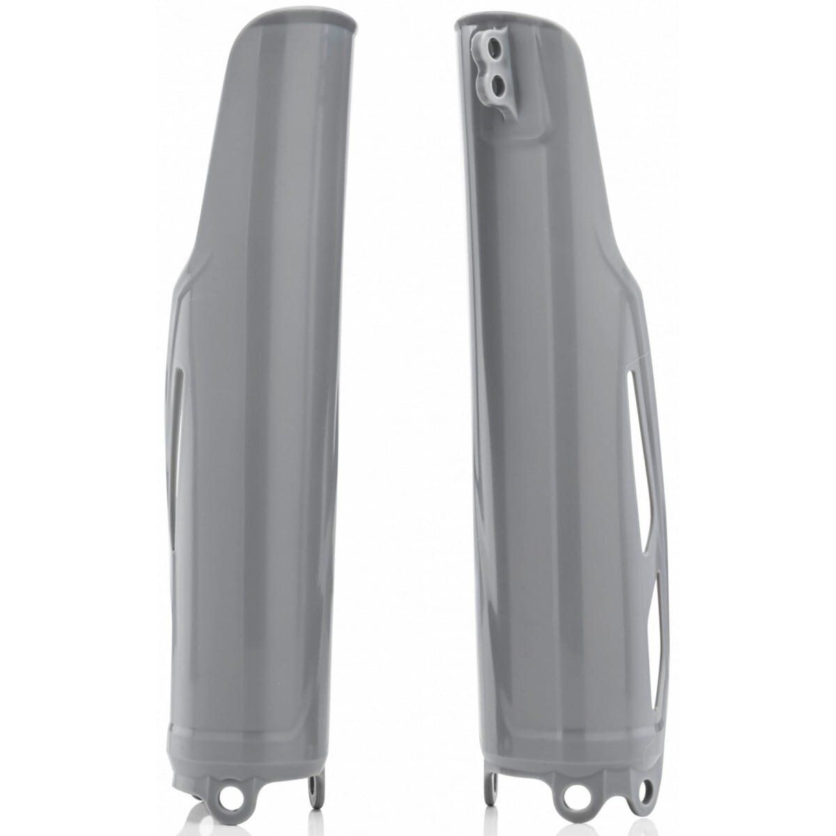 Polisport 8351900005 - Set Di Protezioni Forcella In Polipropilene Antiurto Senza Bulloneria Compatibile Con Le Moto Honda In Colore Nardo Grigio-image