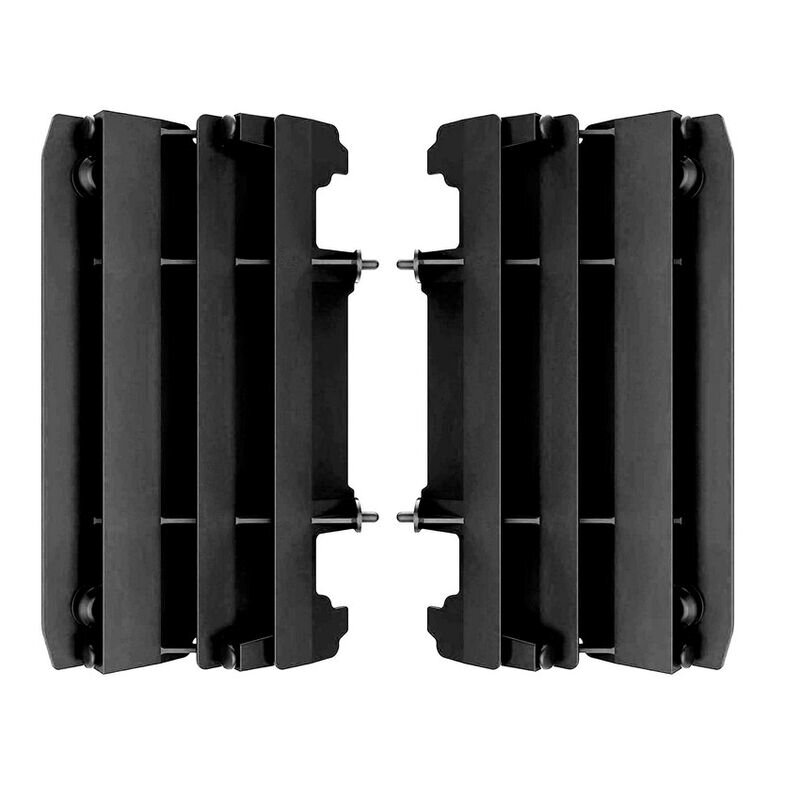 Polisport 8985500003 - Set Di Griglie Per Radiatore In Polipropilene Resistente E Durevole Senza Hardware Compatibile Con Le Moto Yamaha In Colore Nero-image