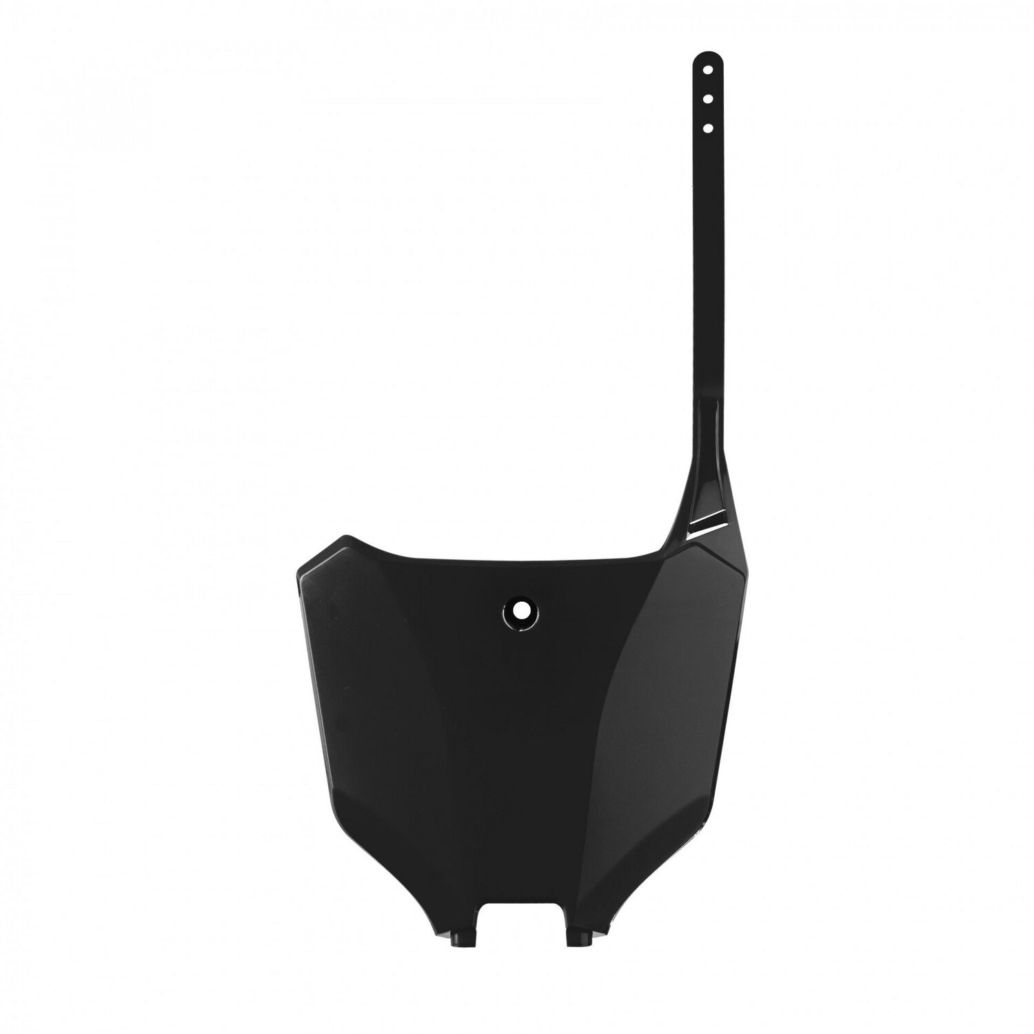 Polisport 8670700003 - Tabella Portanumero Replica Oem Realizzata In Plastica Lucida Resistente E Durevole Compatibile Con Le Moto Honda In Colore Nero-image