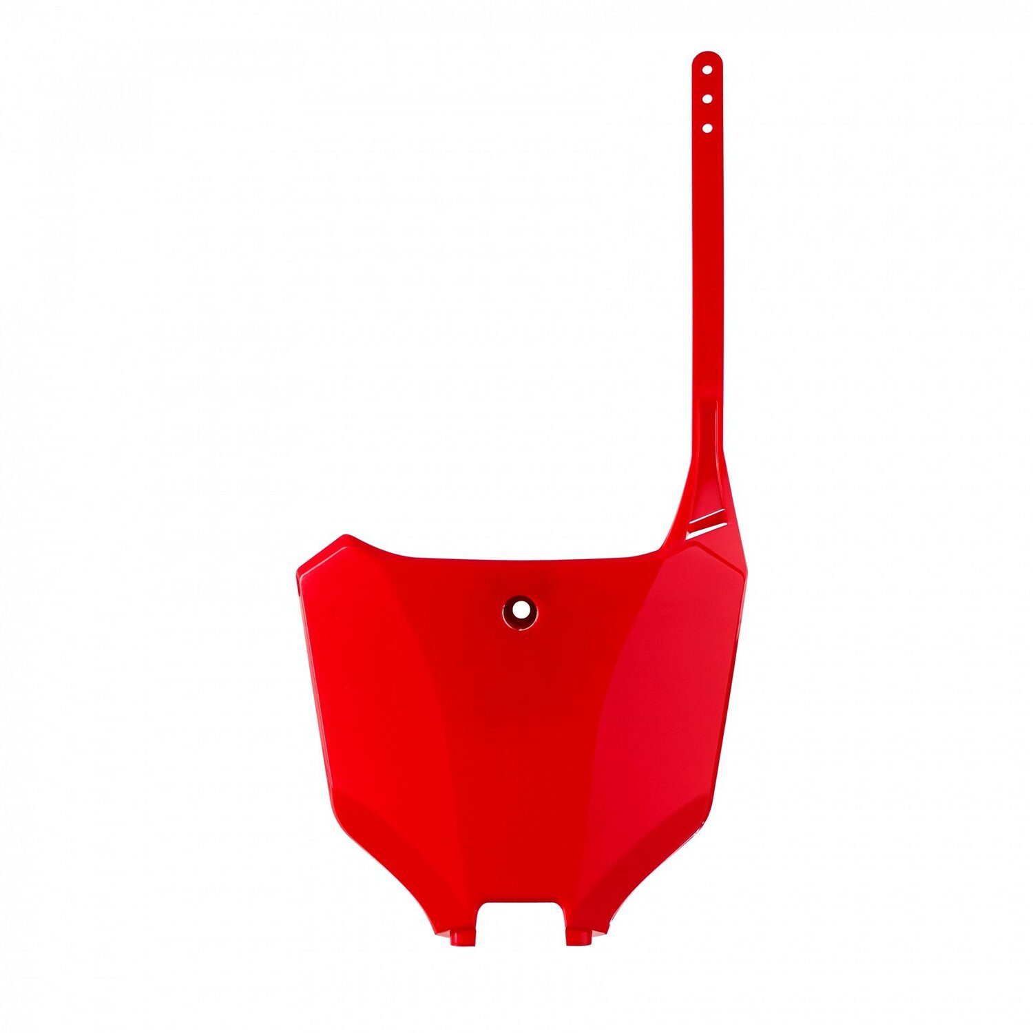 Polisport 8670700001 - Tabella Portanumero Replica Oem Realizzata In Plastica Lucida Resistente E Durevole Compatibile Con Le Moto Honda In Colore Rosso-image