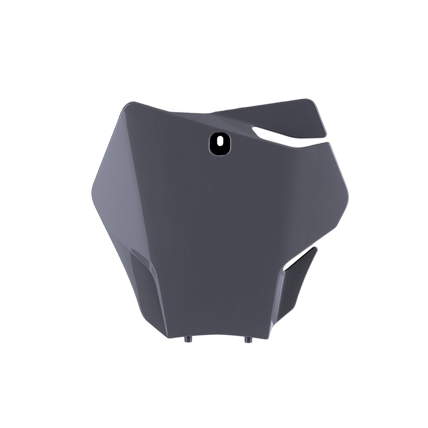 Polisport 8668100006 - Tabella Portanumero Replica Oem Realizzata In Plastica Lucida Resistente E Durevole Compatibile Con Le Moto Gas Gas In Colore Nardo Grigio-image