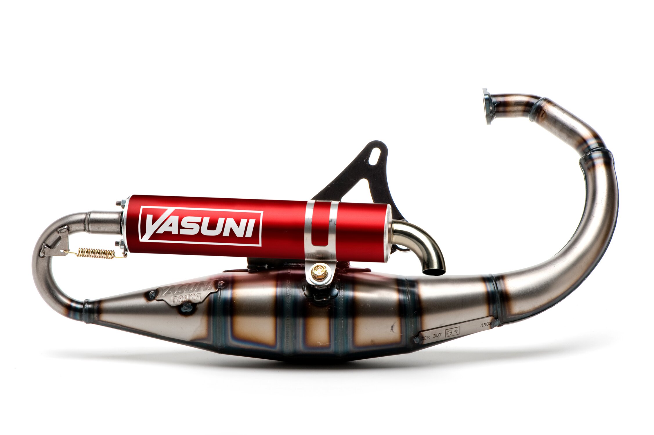 Pot d'échappement Yasuni R MBK Booster Rouge