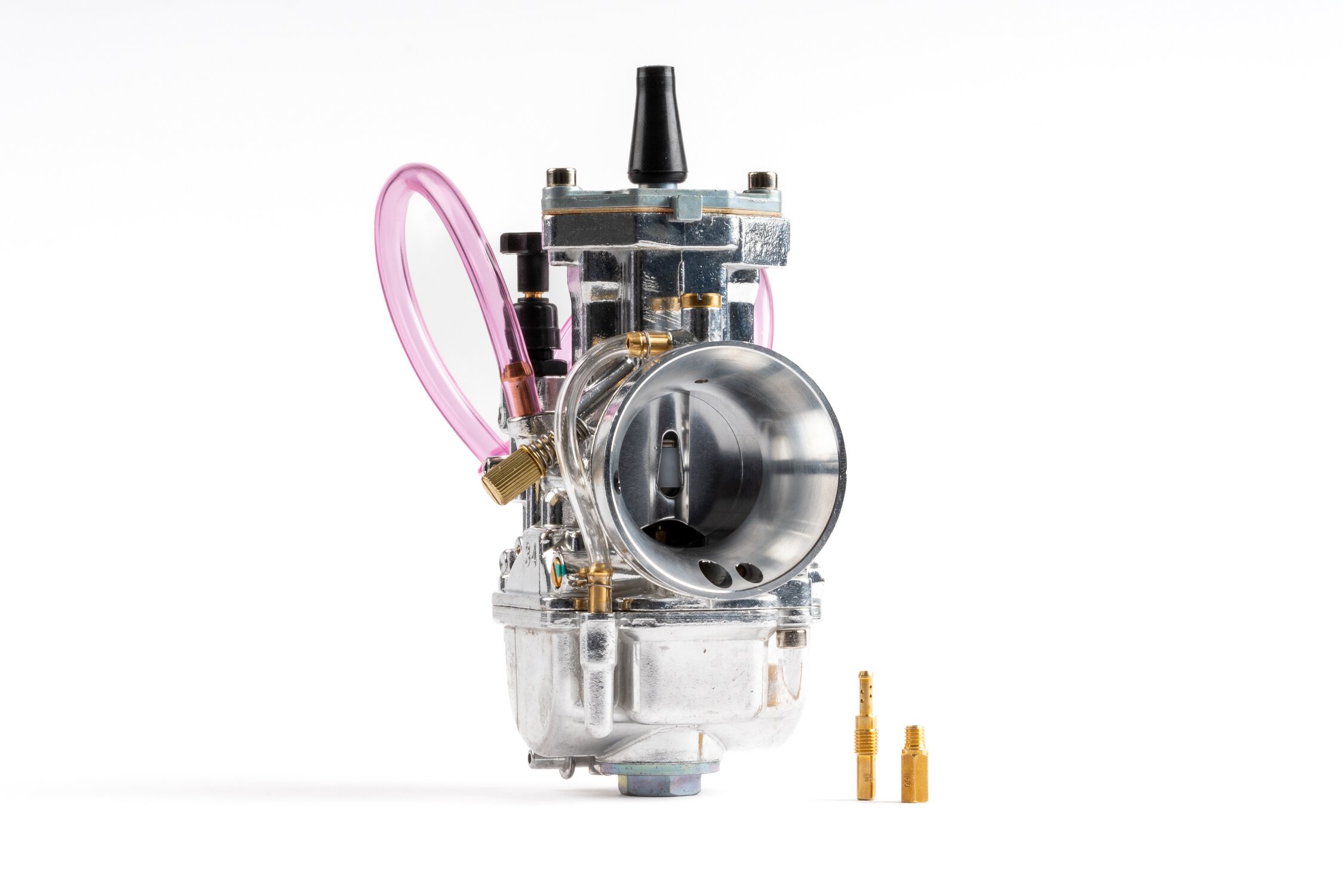 Carburateur type PWK Motoforce Racing Chromé 34mm