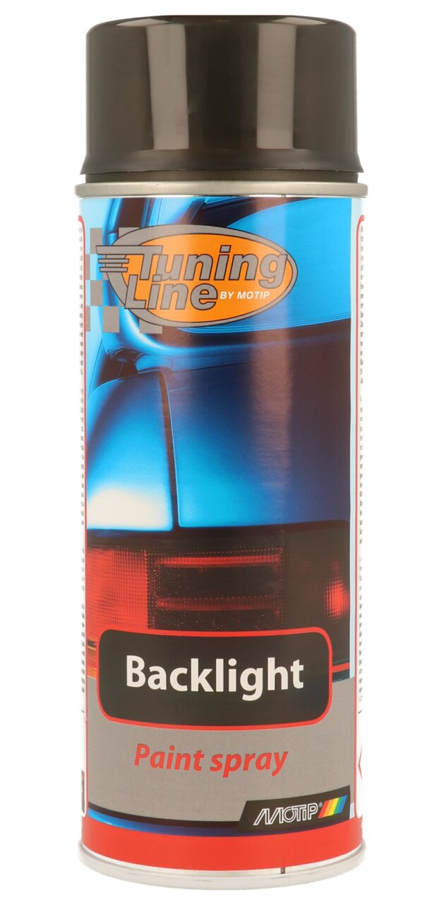 Bombe de peinture pour feux noir Motip 400ml (Aérosol)