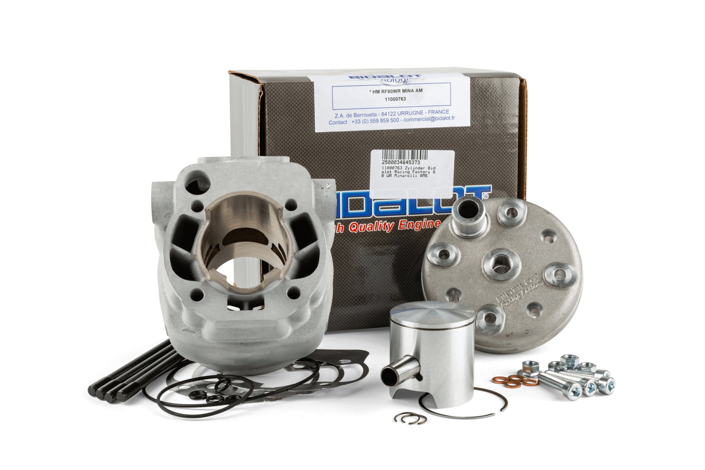 Kit cylindre Bidalot Racing Factory 80 WR Minarelli AM6