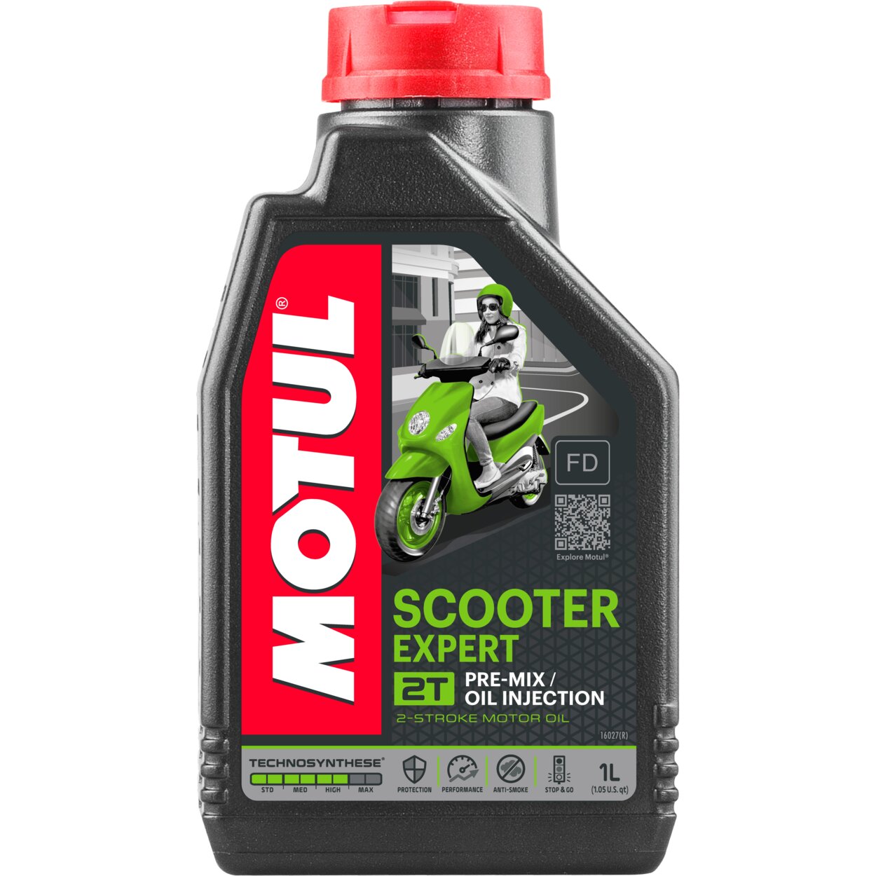 Huile moteur 2 temps Motul Scooter Expert 1L