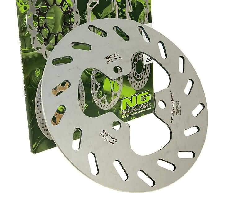 Disque de frein arrière 218mm NG Brake Disc Derbi DRD Racing