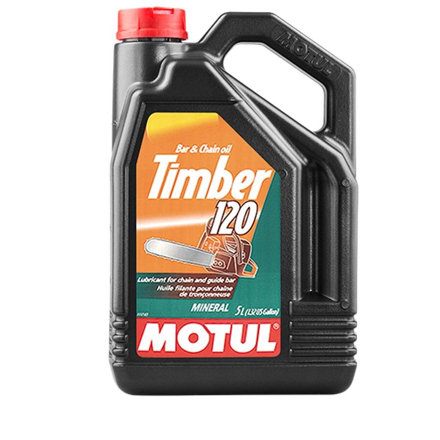 Huile chaîne tronçonneuse Motul Timber 120 5L