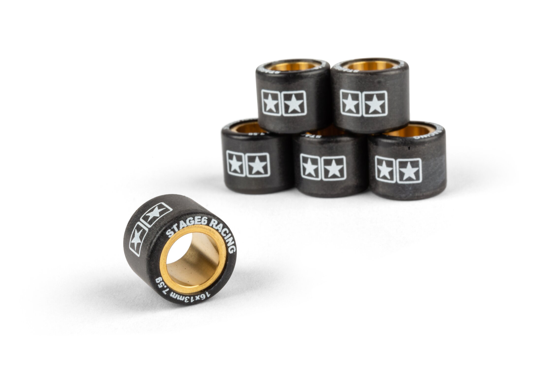 Galet scooter Stage6 16x13mm - 8gr (x6)