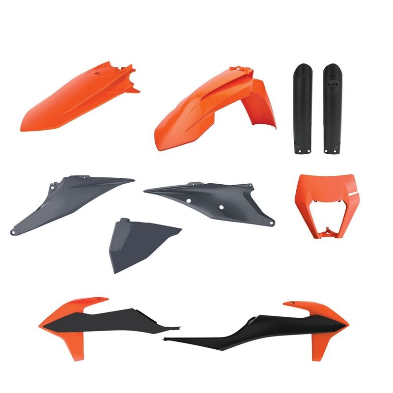Polisport 91040 - Polisport Enduro Plastic Replica Kit Per Chi Cerca La Qualità Oem Per Moto Ktm In Colore Oem-image