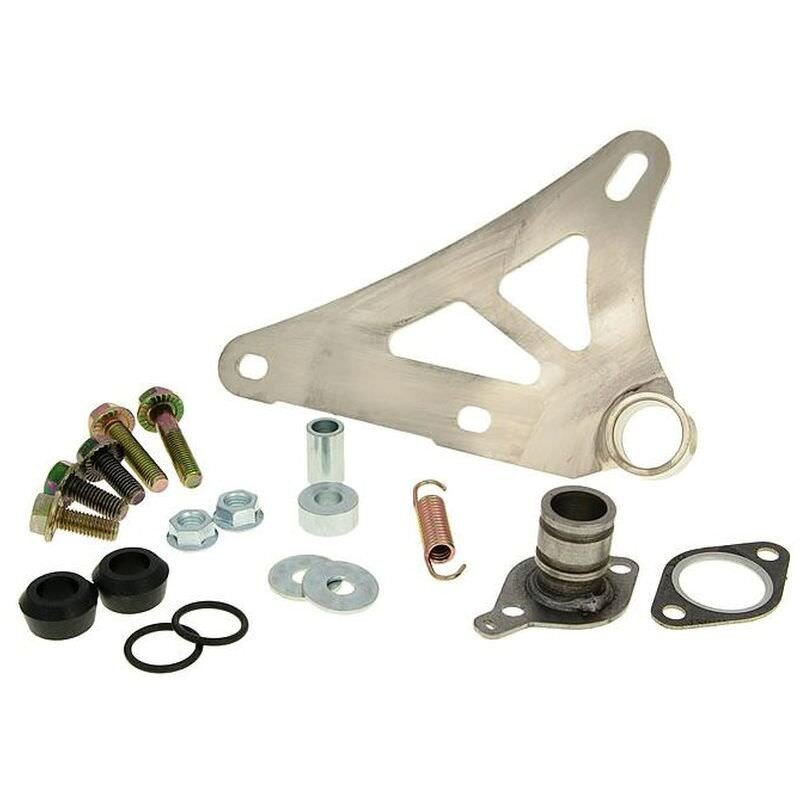 Kit fixation pot d'échappement Yasuni R MBK Booster