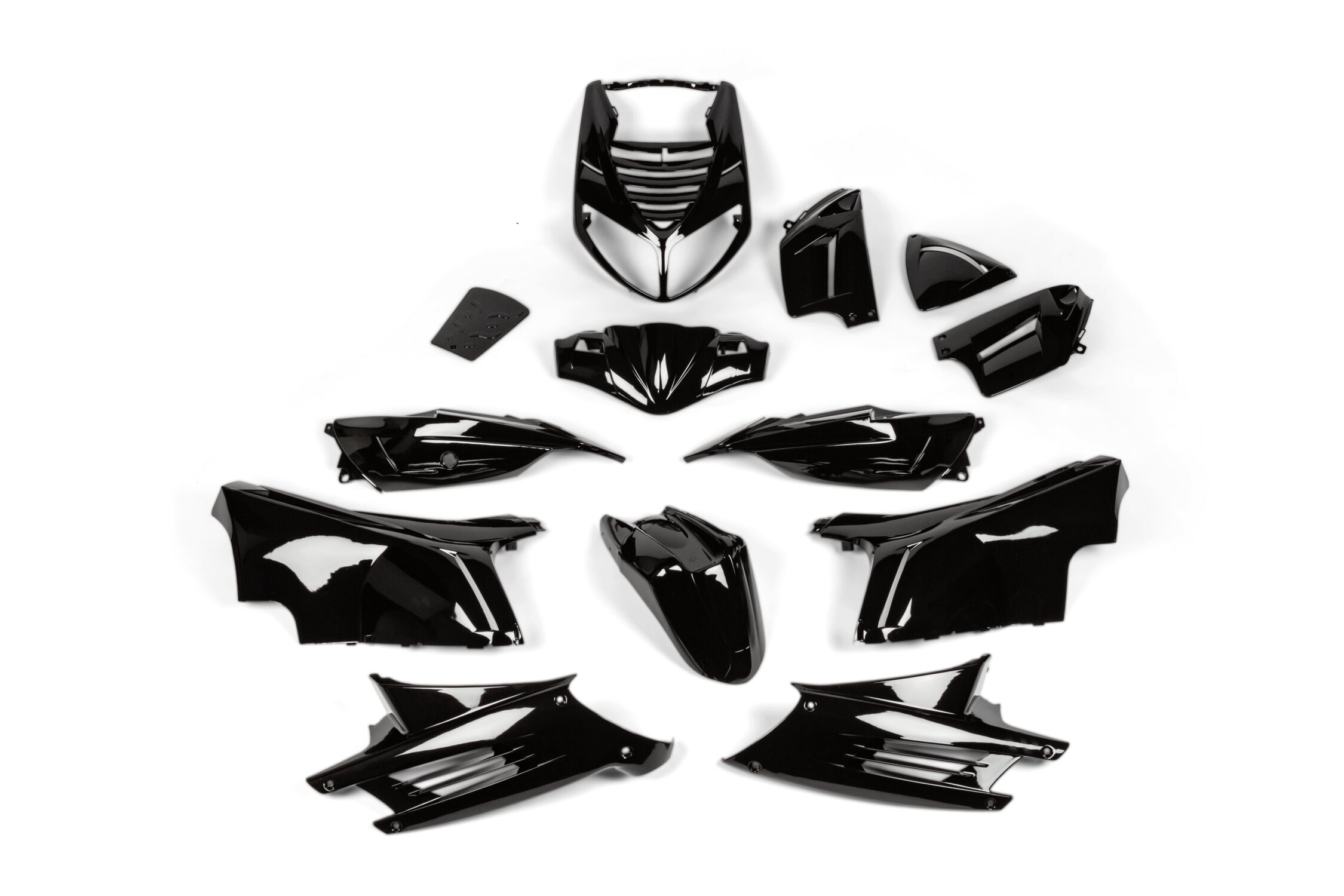 Kit carénage 13 pièces Noir Peugeot Speedfight 2