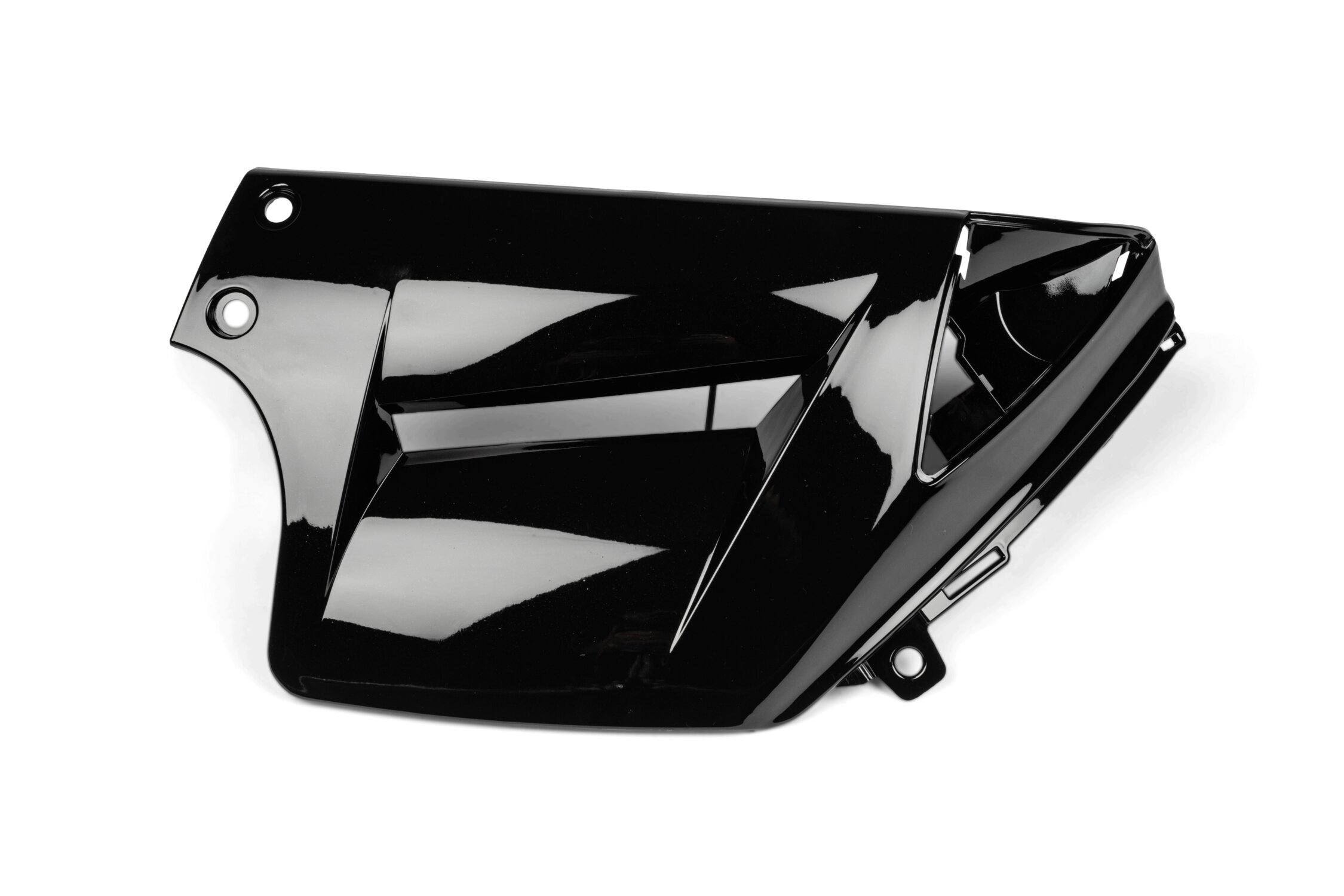 Capot radiateur gauche noir métal Peugeot Speedfight II