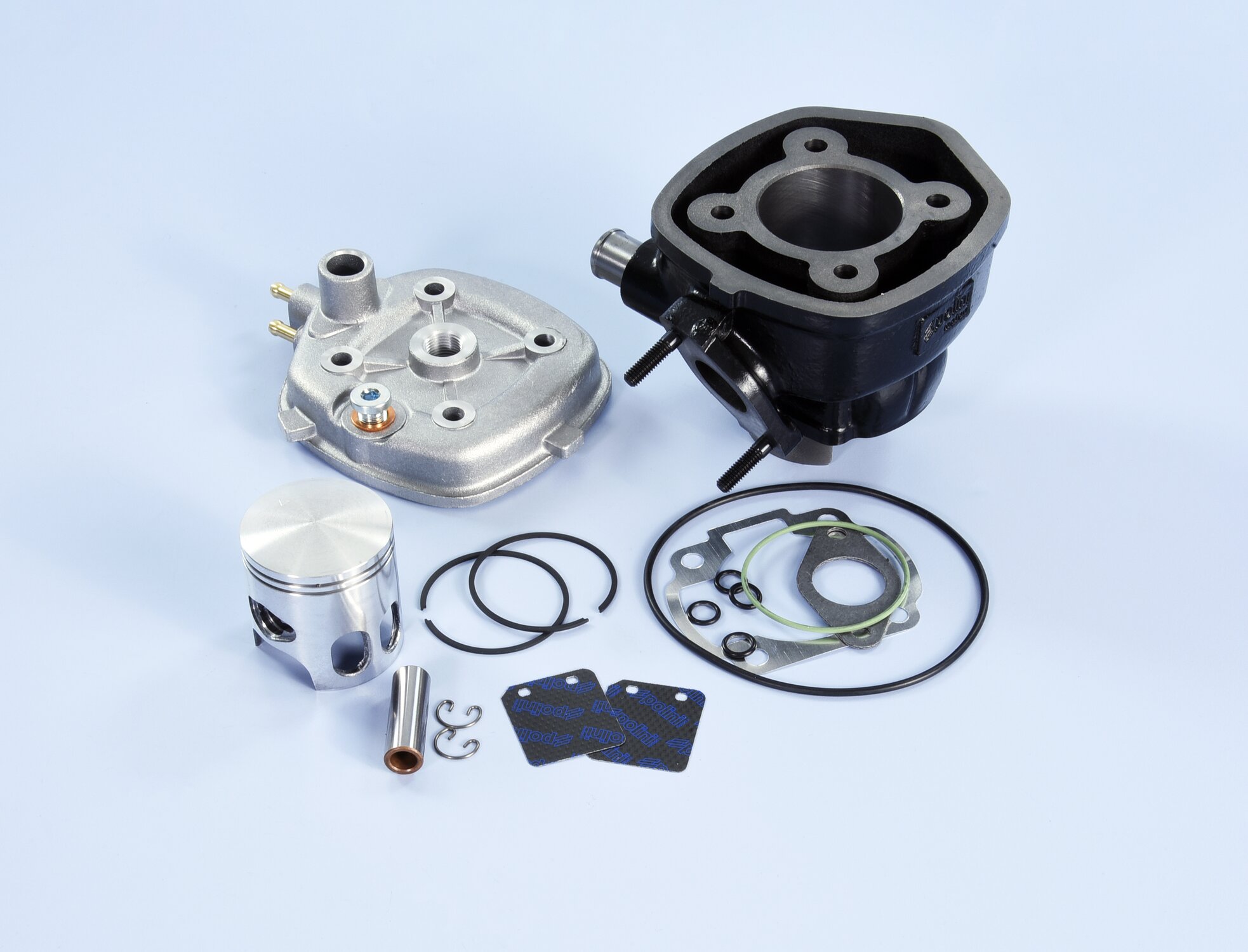 Kit cylindre Polini fonte 70 MBK Nitro axe de 12