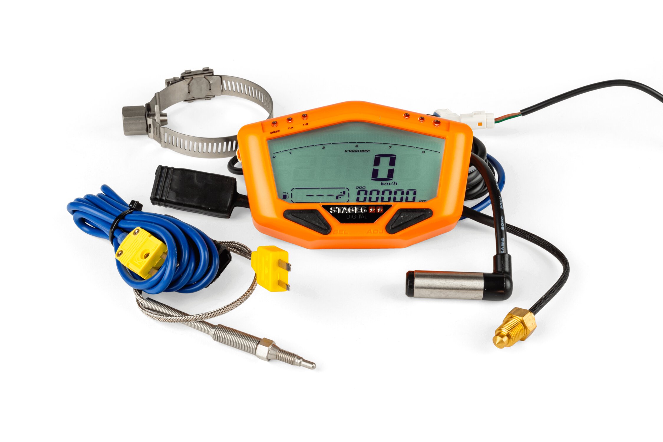 Compteur digital Stage6 R/T MK2 avec sonde EGT