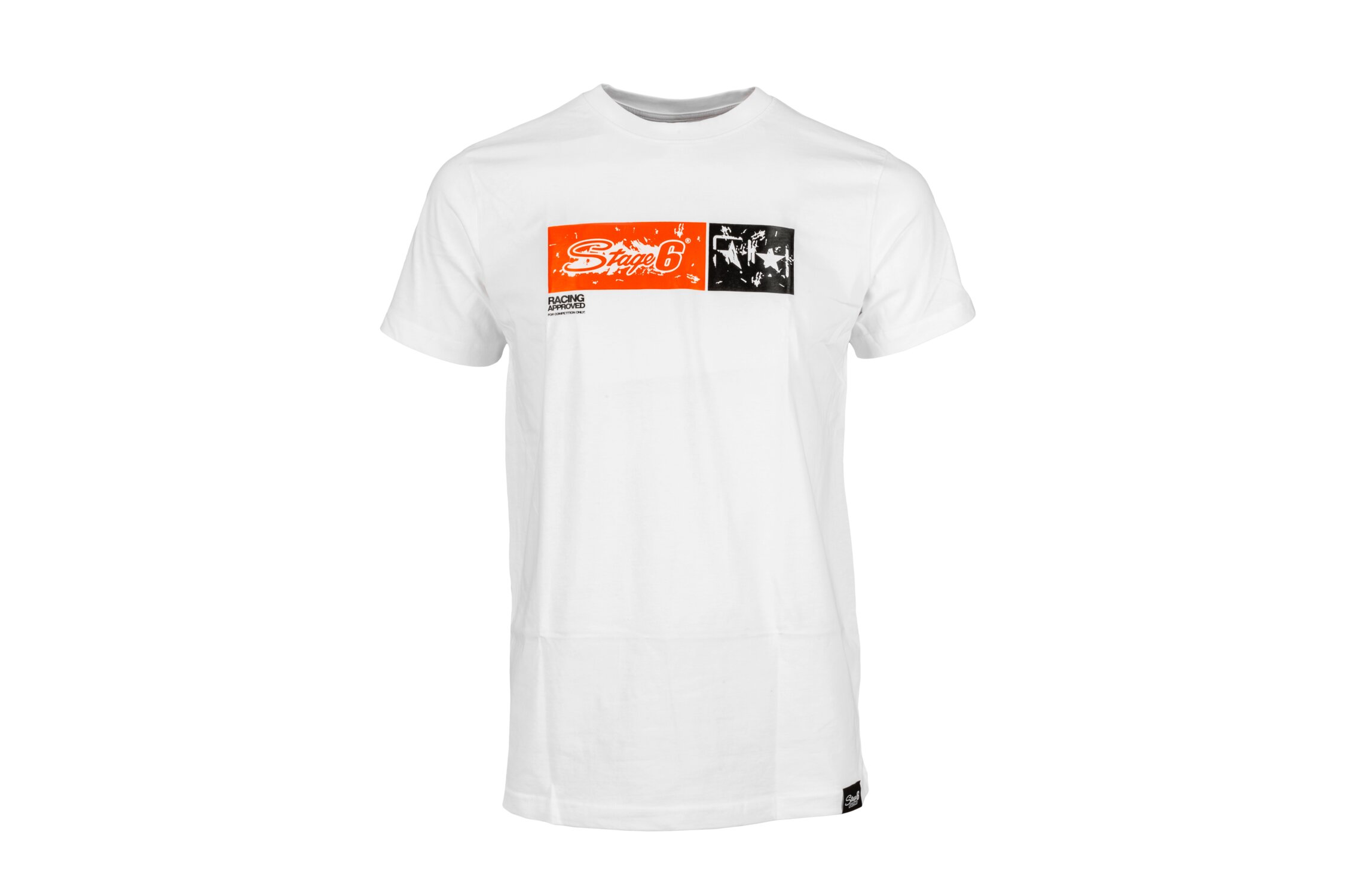 T-Shirt Stage6 Racing Approved Blanc L