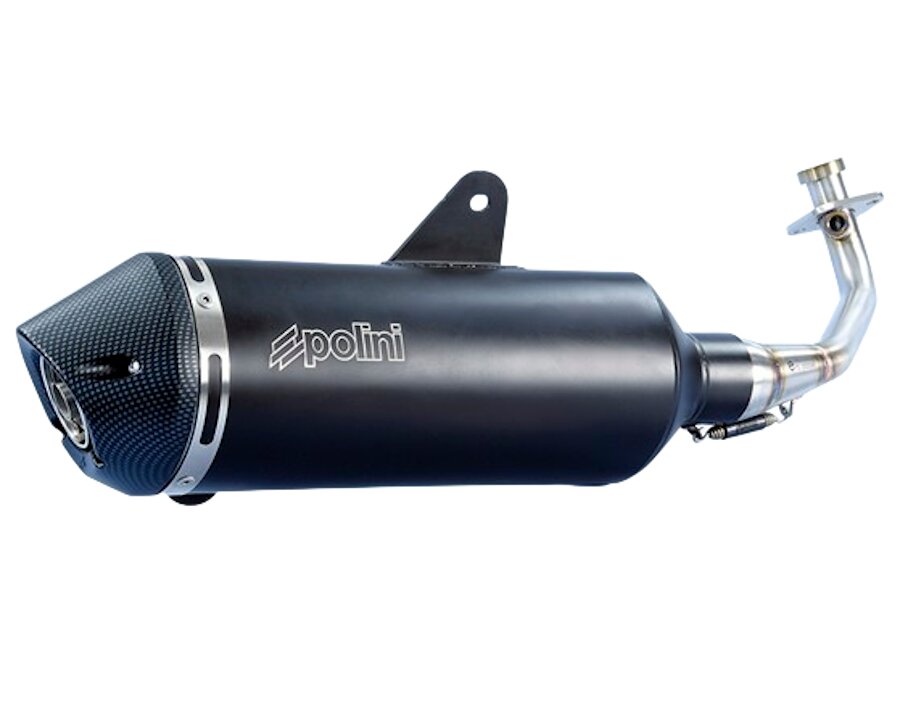 Ligne d'échappement Polini Vespa GTS 125 Euro 5 catalyseur
