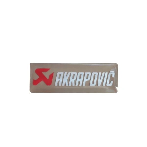 Akrapovic Sticker gel transparent