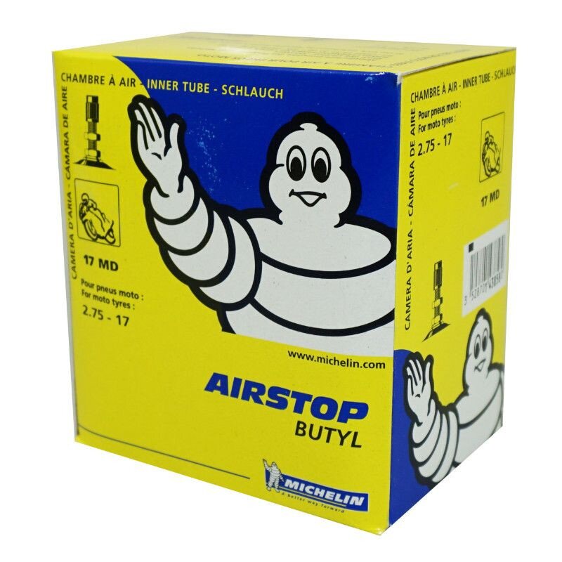 MICHELIN Chambre à air 17" 2.75-17 Airstop 17md valve TR4