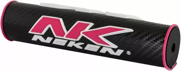 Mousse de guidon Neken 3D Noir et Rose (L.245mm)