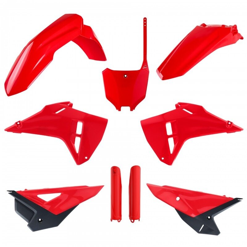 Polisport 91617 - Kit Restyling Per Honda Crf 250R 22'-24' E Crf 450R 21'-24' – Qualità E Resistenza Garantite, Colori Rosso-image