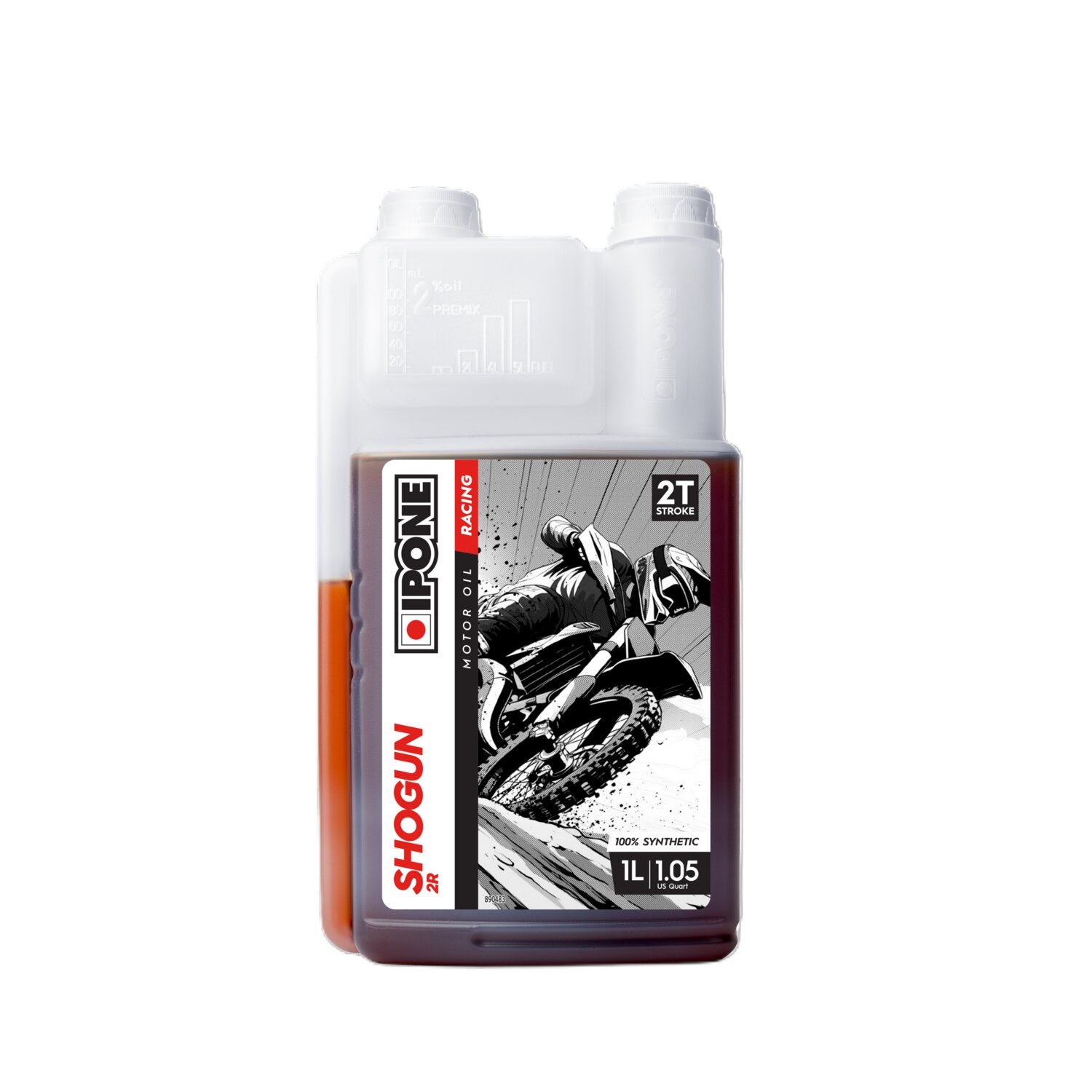 Olio 2T Ipone Shogun 2R 1L