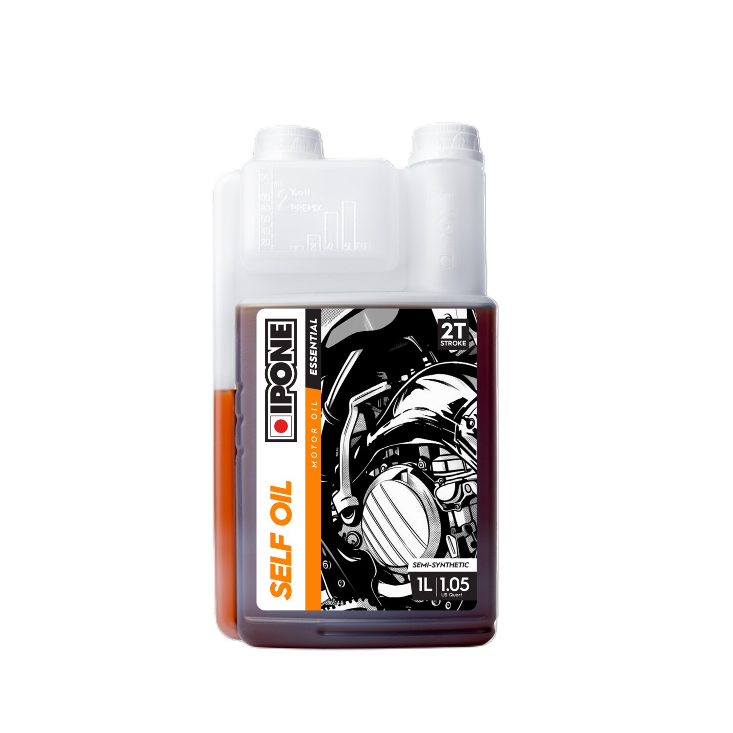 Olio 2T Ipone Self Oil 1L