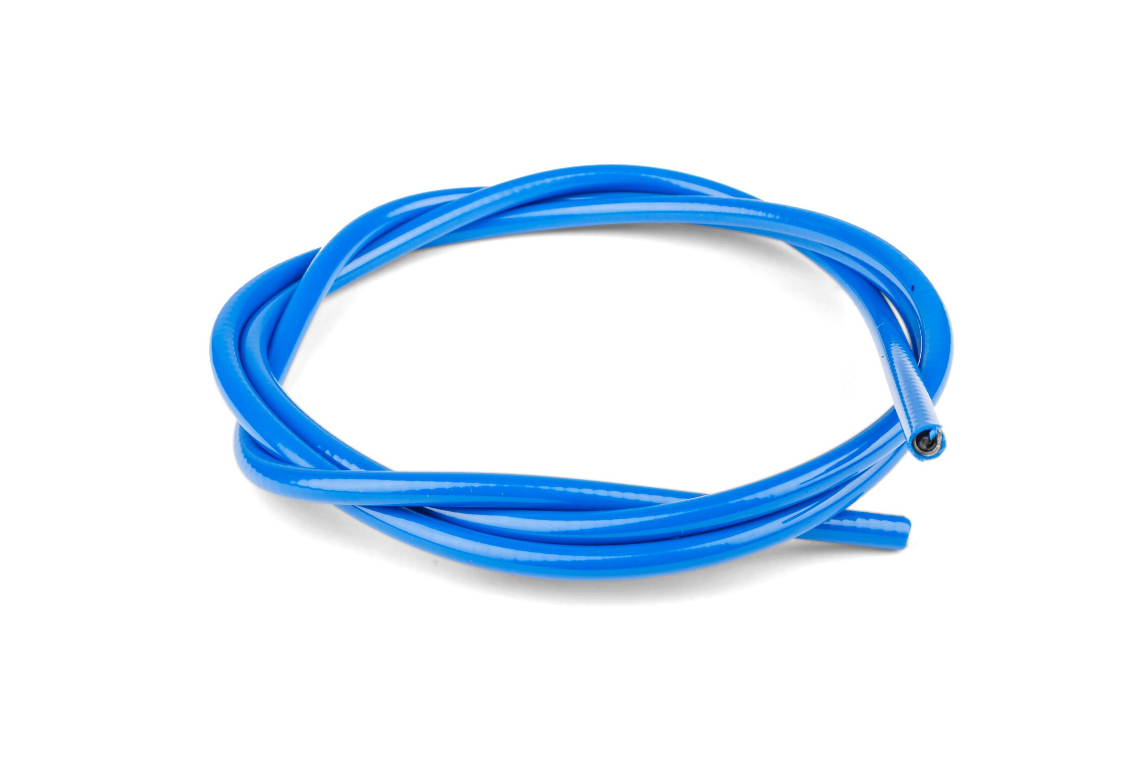 MotoForce Gaine extérieure câble d'accélérateur 5mm bleu - 2 mètres