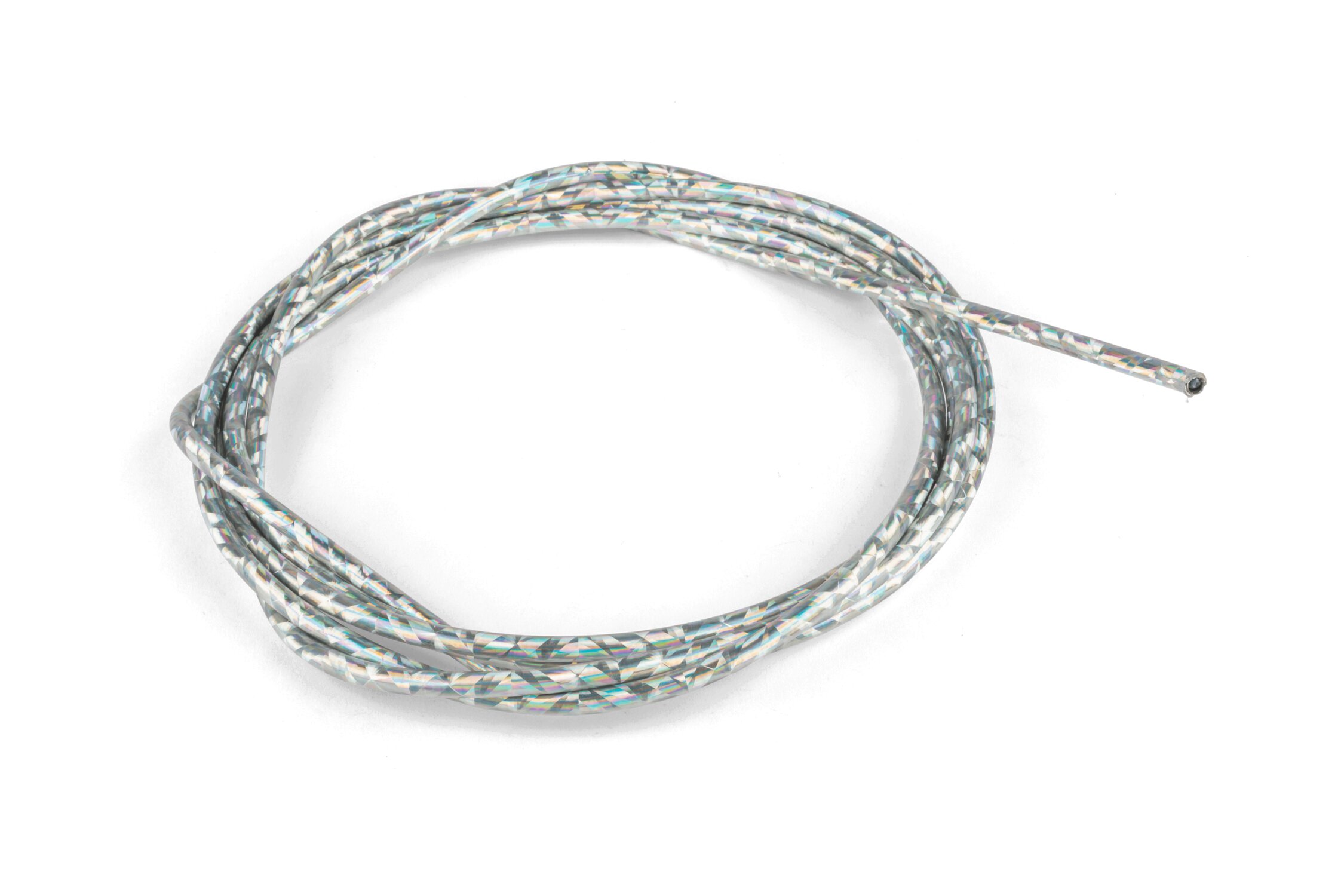 MotoForce Gaine câble de gaz D.5mm Lazer Chrome - 1 mètre