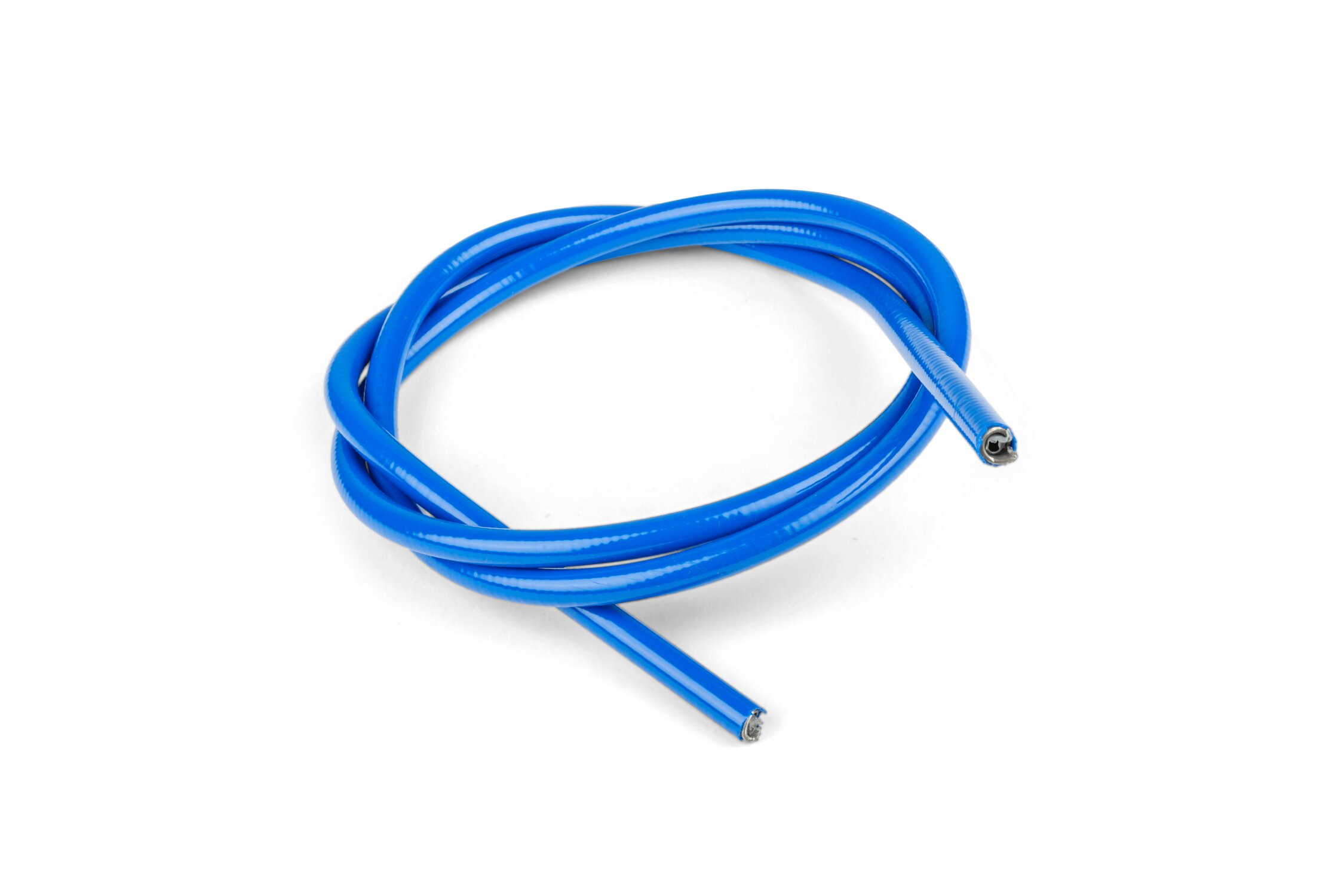 MotoForce Gaine extérieure câble d'embrayage / de frein 7mm bleu - 1 mètre