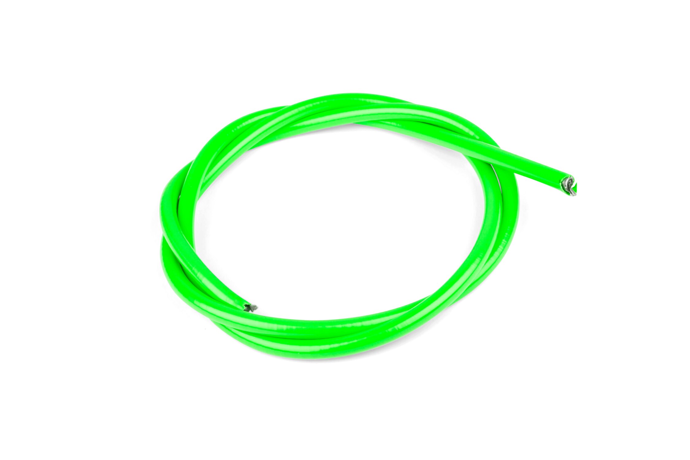 MotoForce Gaine extérieure câble d'embrayage / de frein 7mm vert - 1 mètre