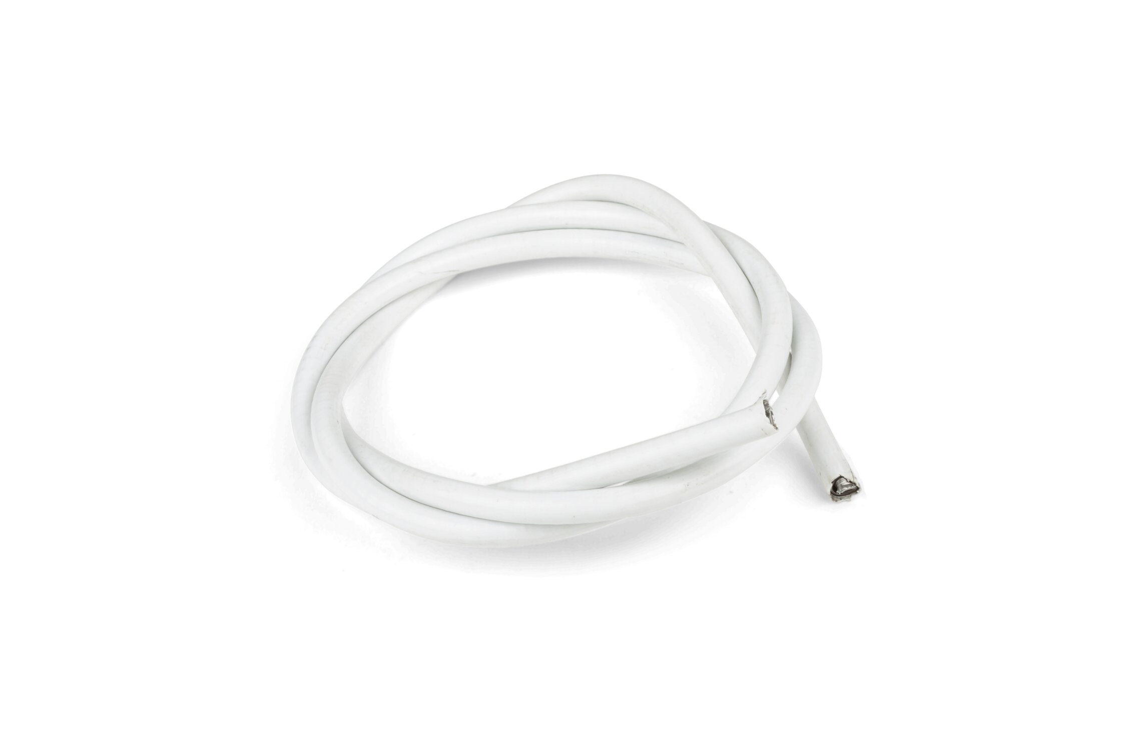 Gaine câble d'embrayage / frein D.7mm Blanc - 1 mètre