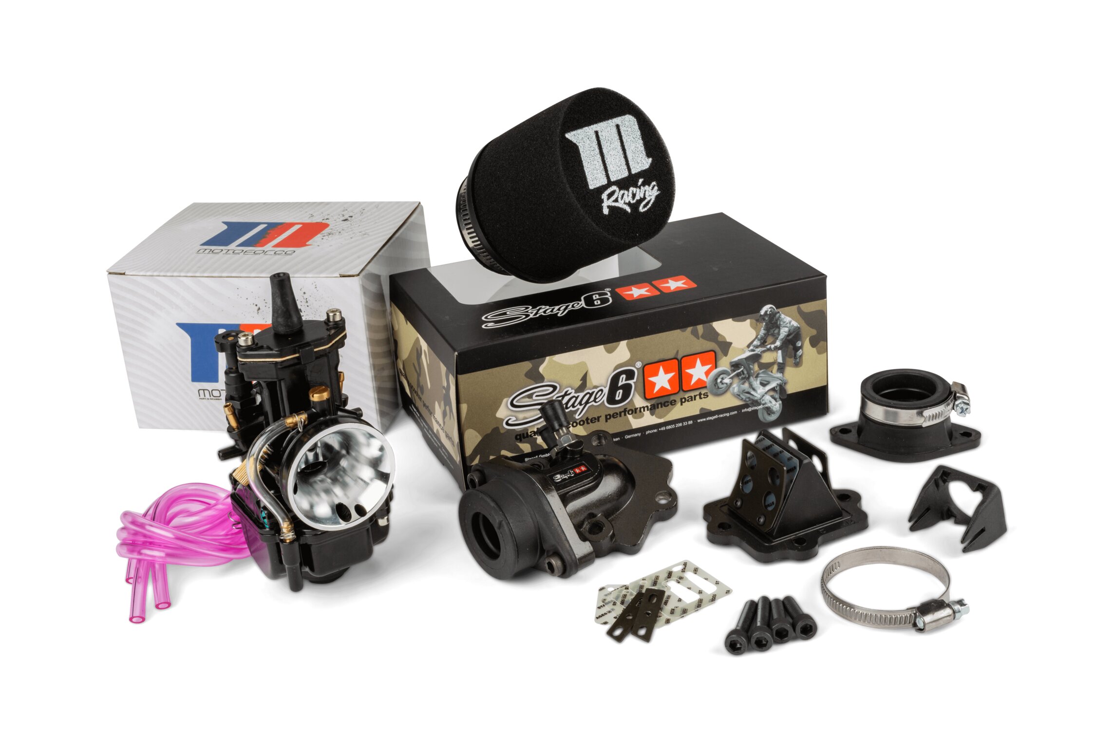 Kit admission 28 PWK MotoForce Racing MBK Nitro
