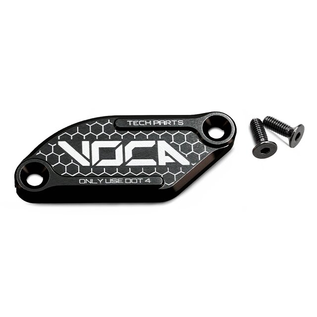 Couvercle de maitre cylindre Voca Derbi Senda - J.Juan noir