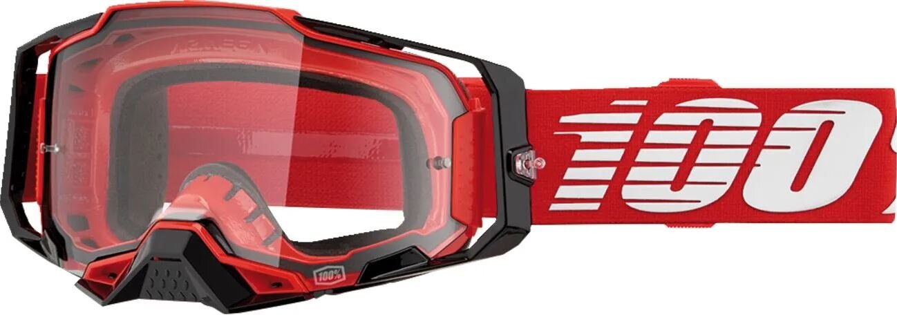 100% Gafas de Motocross Armega Rojo