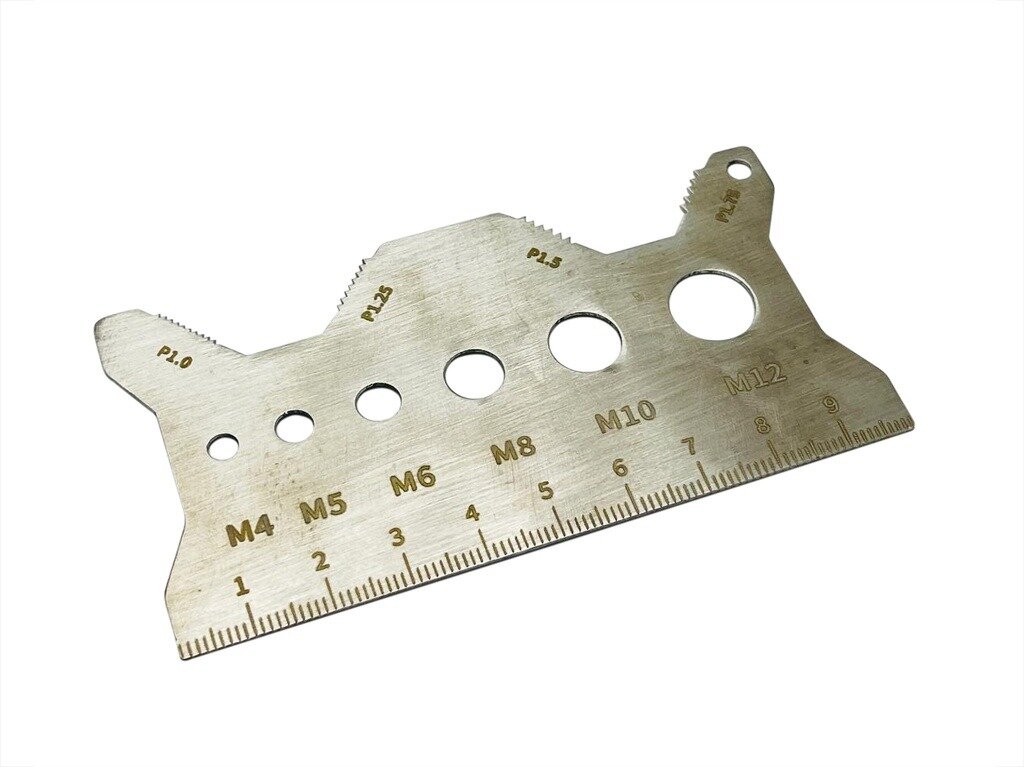 Outil de mesure taille et pas des vis MotoForce