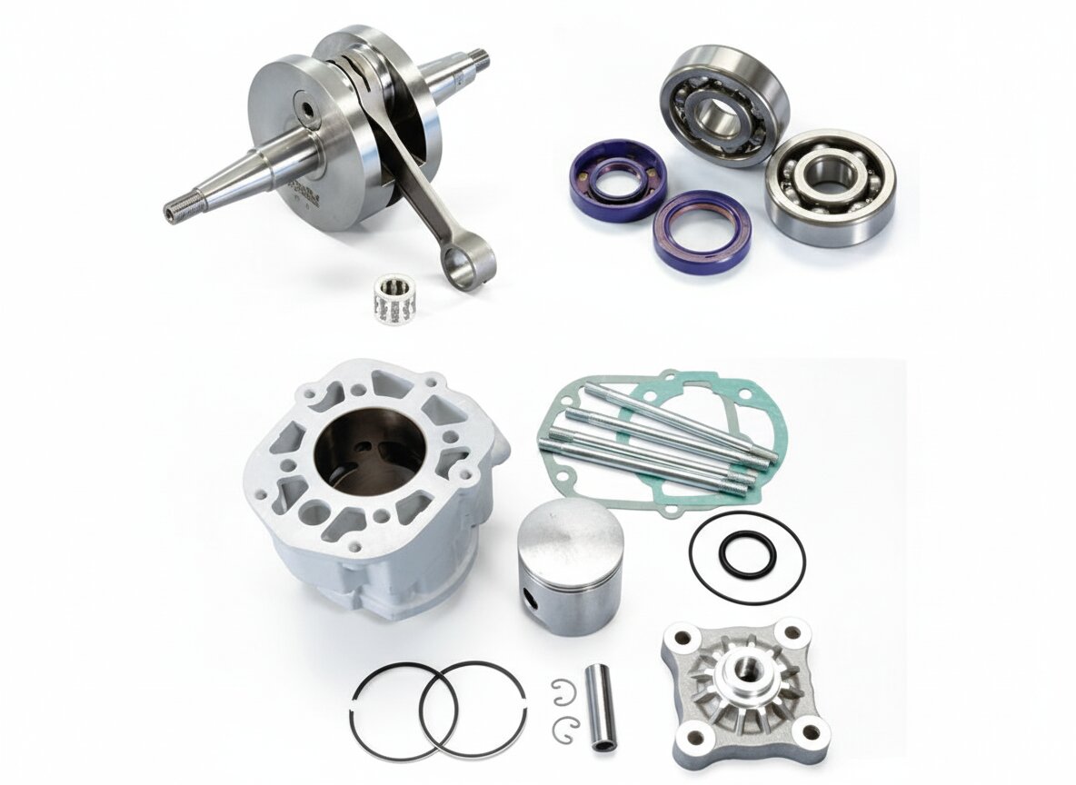 Polini Pack moteur 80 Aluminium Derbi Euro 3 / 4